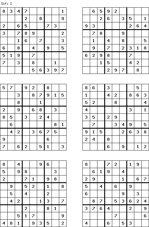 sudoku gratis e stampabile